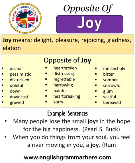 joyous antonym.